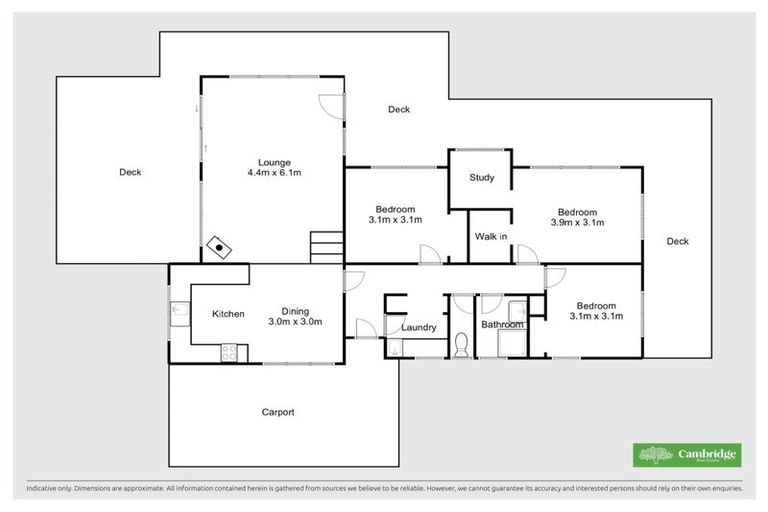 Photo of property in 107 Thornton Road, Cambridge, 3434