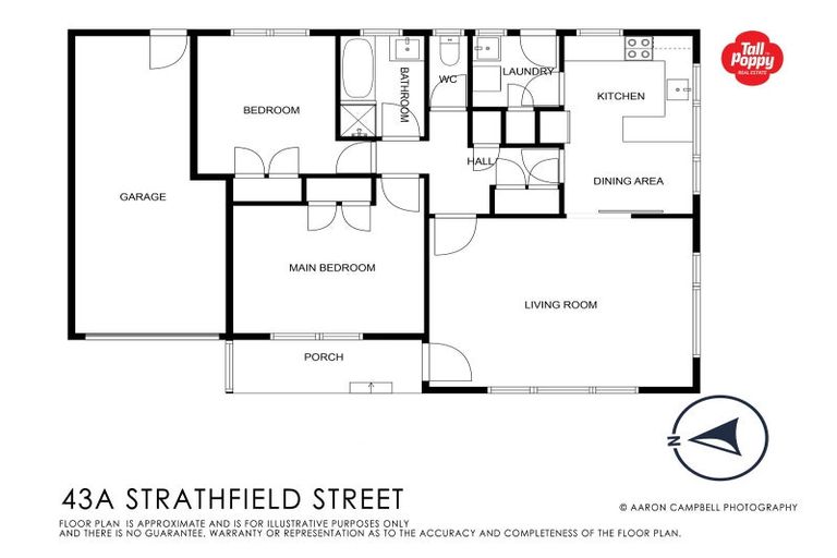 Photo of property in 43 Strathfield Avenue, Dallington, Christchurch, 8061