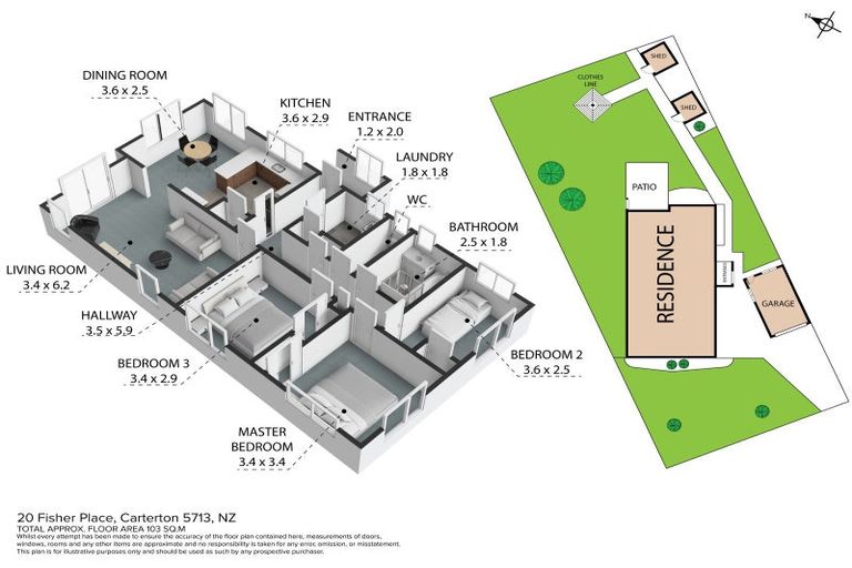 Photo of property in 20 Fisher Place, Carterton, 5713