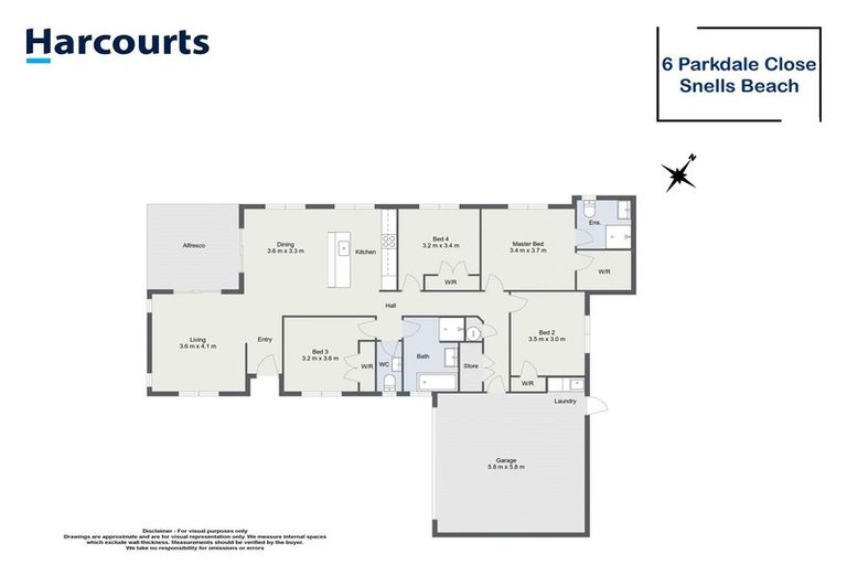 Photo of property in 6 Parkdale Close, Snells Beach, 0920