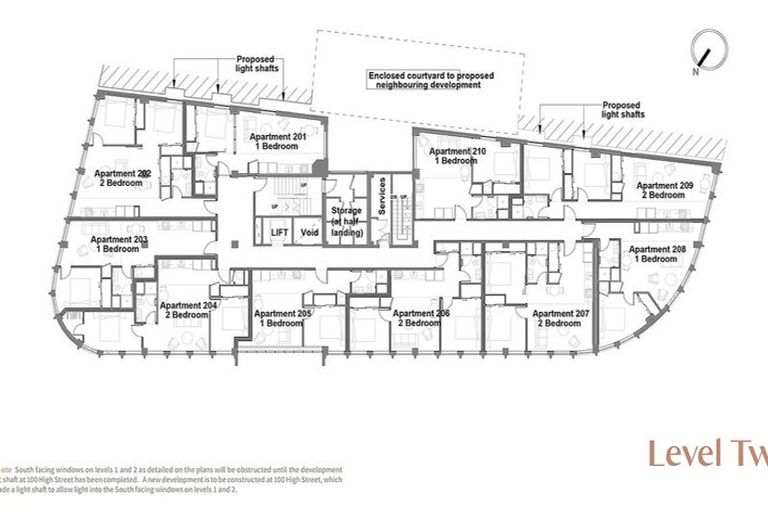 Photo of property in Unit 203,l2, 203/14 Laings Road, Hutt Central, Lower Hutt, 5010