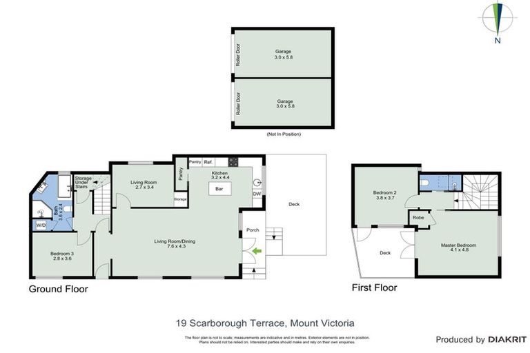 Photo of property in 19 Scarborough Terrace, Mount Victoria, Wellington, 6011