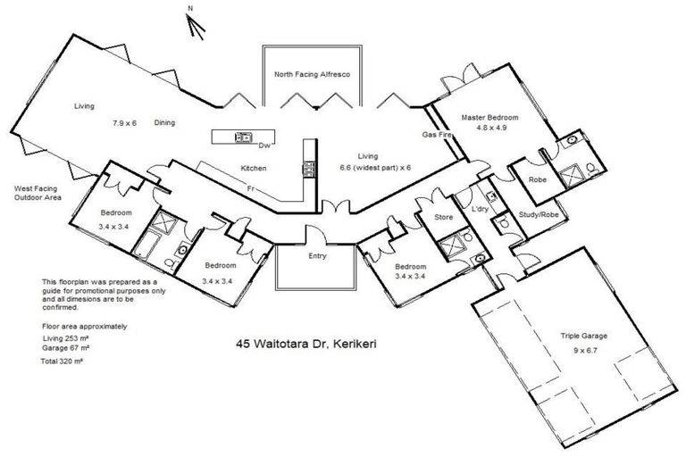 Photo of property in 45 Waitotara Drive, Waipapa, 0230