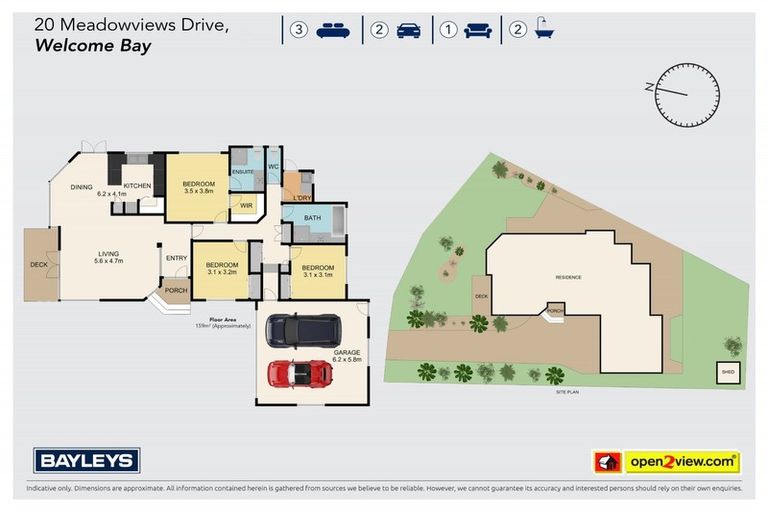 Photo of property in 20 Meadowviews Drive, Welcome Bay, Tauranga, 3112