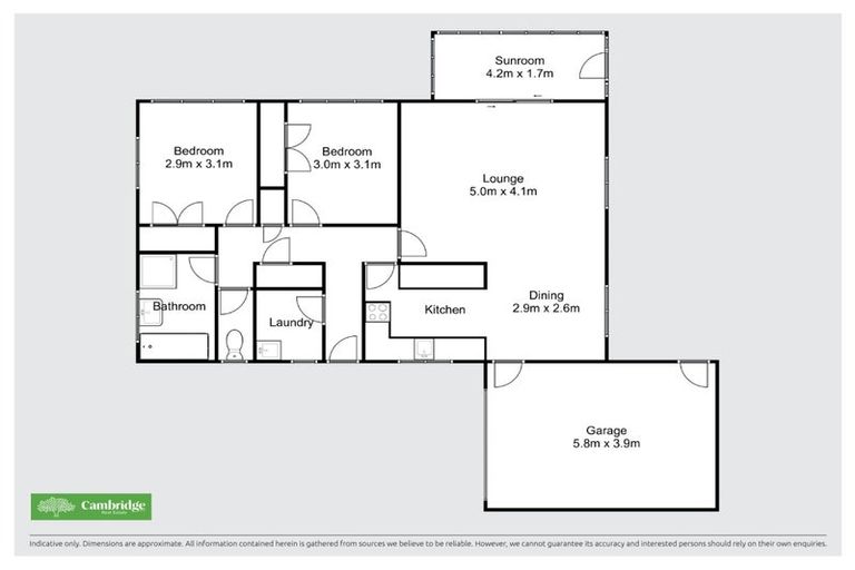 Photo of property in 46a Queen Street, Cambridge, 3434