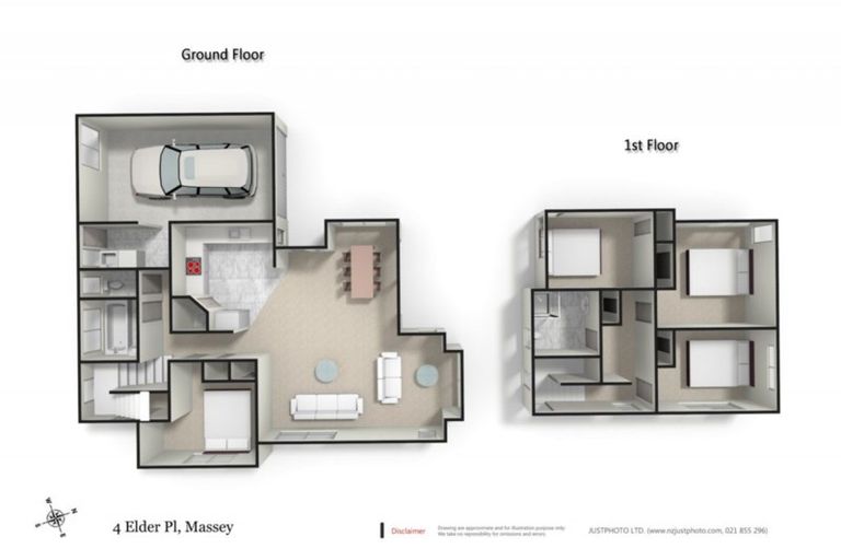 Photo of property in 4 Elder Place, Massey, Auckland, 0614