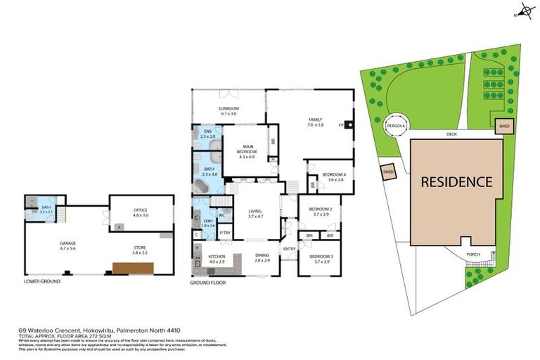 Photo of property in 69 Waterloo Crescent, Hokowhitu, Palmerston North, 4410