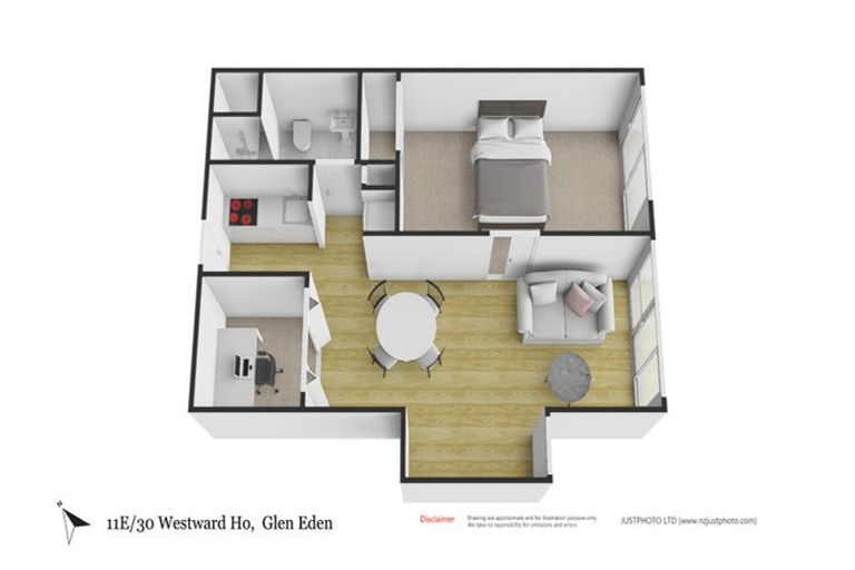 Photo of property in 11e/30 Westward Ho, Glen Eden, Auckland, 0602