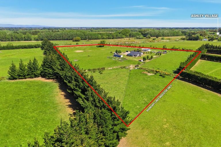 Photo of property in 99 Lower Sefton Road, Ashley, Rangiora, 7477
