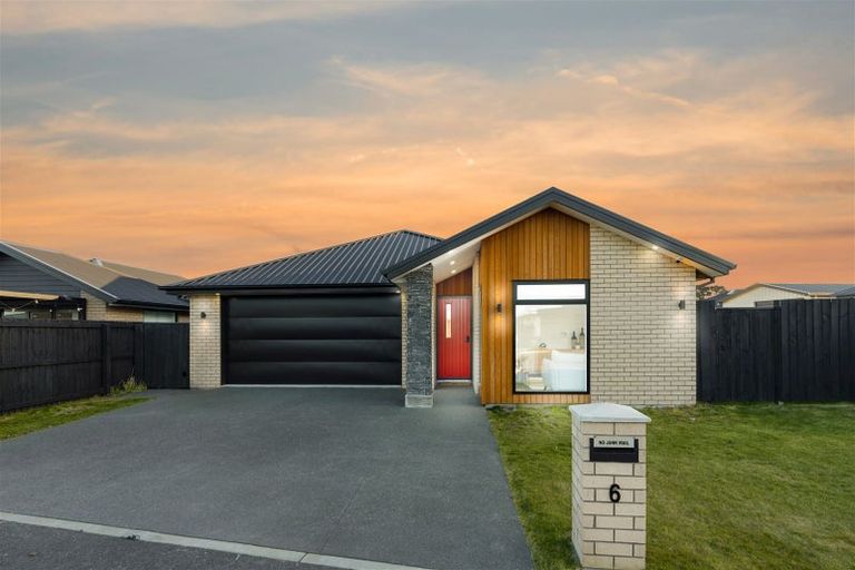 Photo of property in 6 Dianthus Place, Wigram, Christchurch, 8025