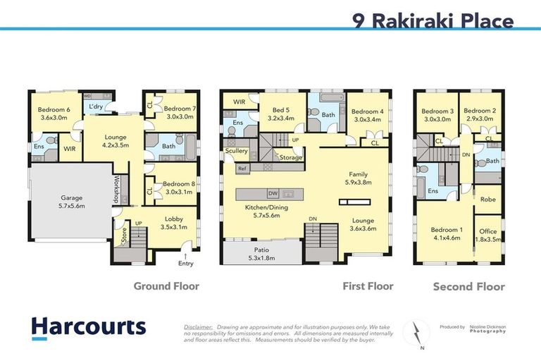 Photo of property in 9 Rakiraki Place, Flat Bush, Auckland, 2019