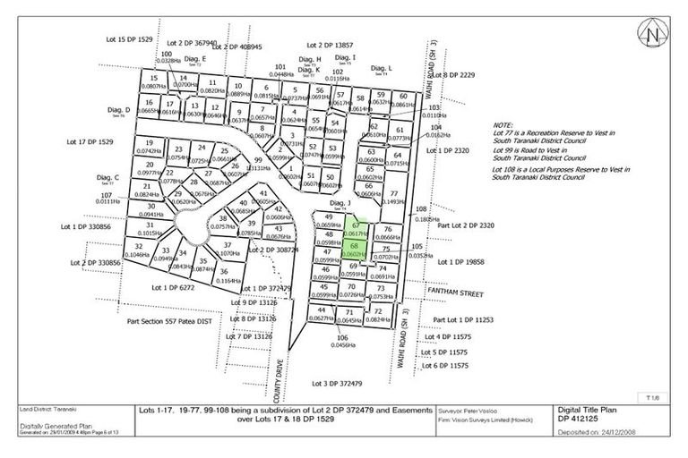 Photo of property in 2 Yulestar Place, Hawera, 4610