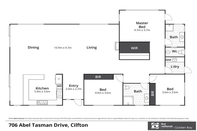 Photo of property in 706 Abel Tasman Drive, Clifton, Takaka, 7183