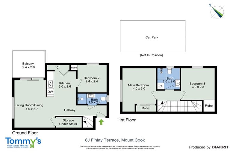Photo of property in 8j Finlay Terrace, Mount Cook, Wellington, 6021