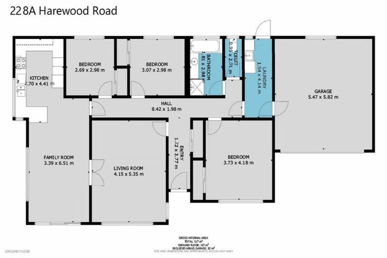 Photo of property in 228 Harewood Road, Bishopdale, Christchurch, 8053