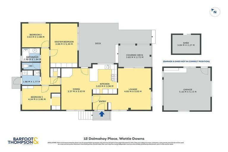 Photo of property in 12 Dalmahoy Place, Wattle Downs, Auckland, 2103