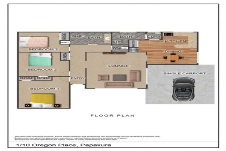 Photo of property in 1/10 Oregon Place, Papakura, 2110