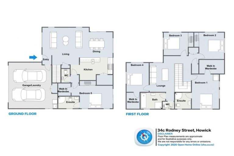 Photo of property in 34c Rodney Street, Howick, Auckland, 2014