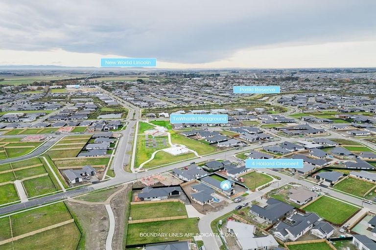 Photo of property in 4 Hollard Crescent, Lincoln, 7608