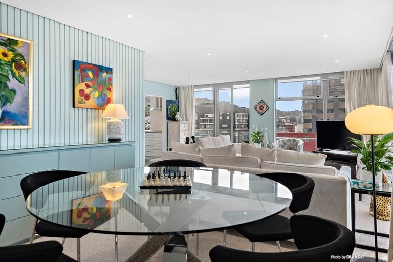 Photo of property in Jellicoe Towers, 191 The Terrace, Wellington Central, Wellington, 6011