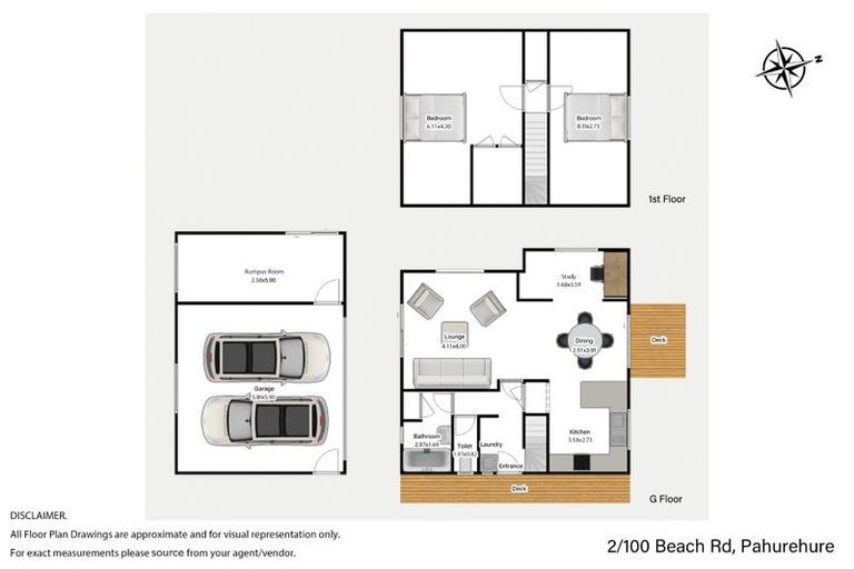 Photo of property in 2/100 Beach Road, Pahurehure, Papakura, 2113