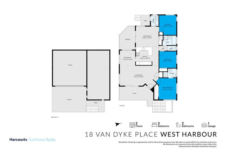 Photo of property in 18 Van Dyke Place, West Harbour, Auckland, 0618