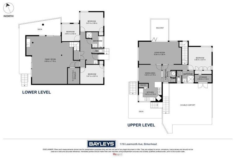 Photo of property in 1/16 Learmonth Avenue, Birkenhead, Auckland, 0626