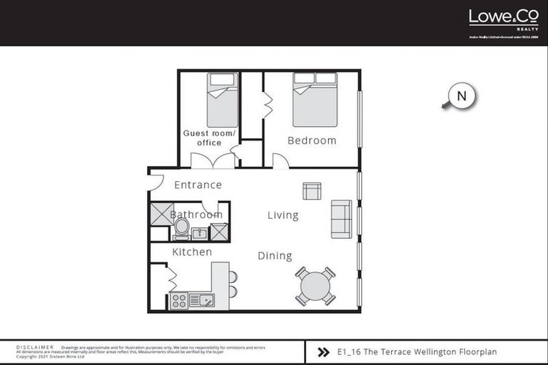 Photo of property in Kelvin House, 1e/16 The Terrace, Wellington Central, Wellington, 6011