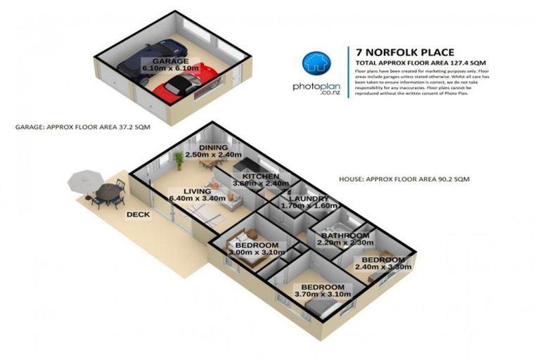 Photo of property in 7 Norfolk Place, Pukete, Hamilton, 3200