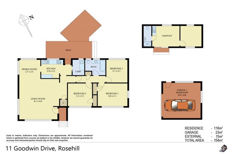 Photo of property in 11 Goodwin Drive, Rosehill, Papakura, 2113