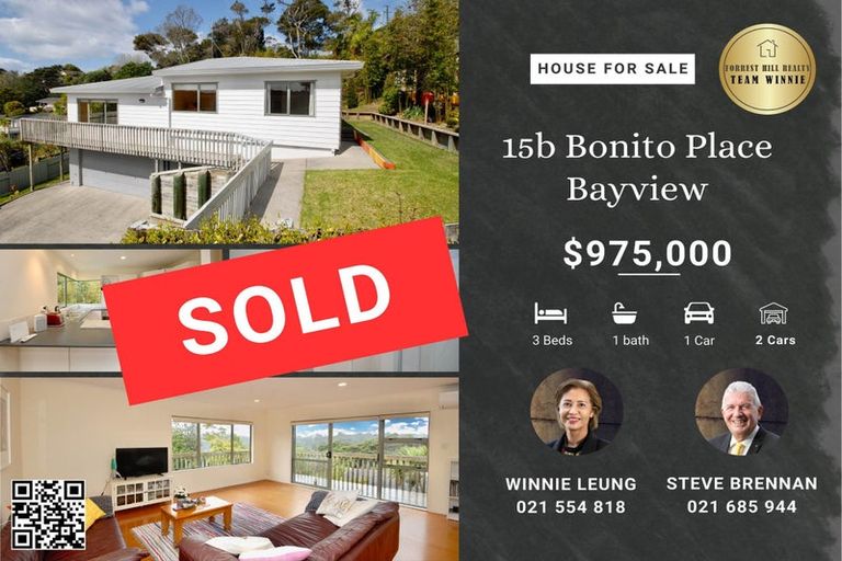 Photo of property in 2/15 Bonito Place, Bayview, Auckland, 0629