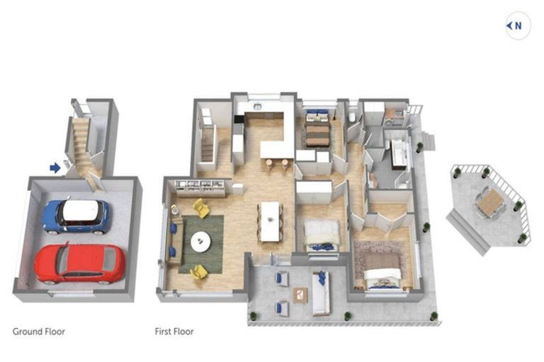 Photo of property in 8a Aeroview Drive, Beach Haven, Auckland, 0626