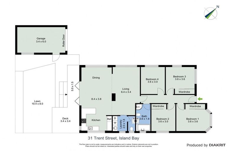 Photo of property in 31 Trent Street, Island Bay, Wellington, 6023