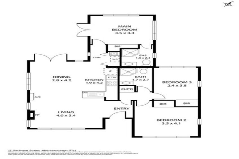 Photo of property in 17 Sackville Street, Martinborough, 5711