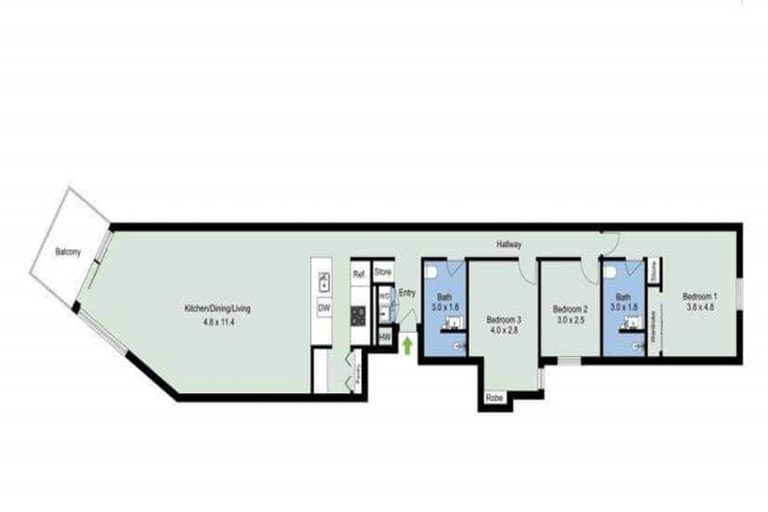 Photo of property in Piermont Apartments, 1b/82 Cable Street, Te Aro, Wellington, 6011