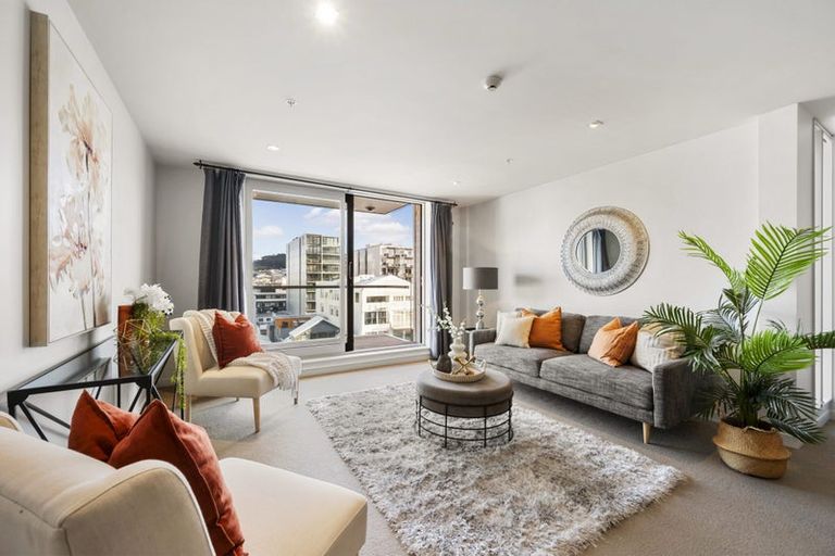 Photo of property in Republic Apartments, 5d/10 Lorne Street, Te Aro, Wellington, 6011