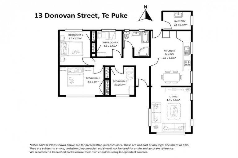Photo of property in 13 Donovan Street, Te Puke, 3119