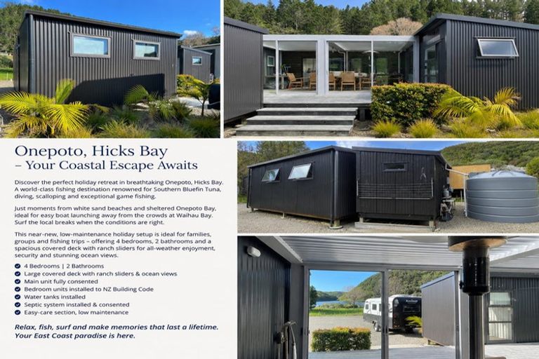 Photo of property in 130 Onepoto Road, Hicks Bay, Tikitiki, 4087