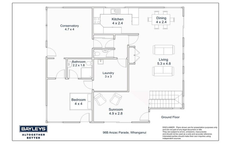 Photo of property in 96b Anzac Parade, Whanganui East, Whanganui, 4500
