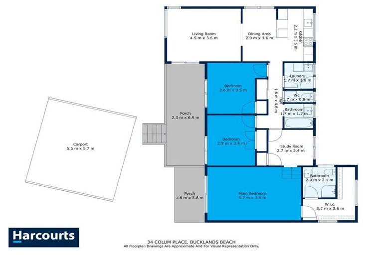 Photo of property in 32 Colum Place, Bucklands Beach, Auckland, 2014