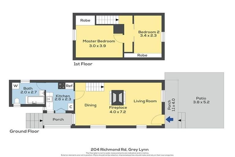 Photo of property in 204 Richmond Road, Grey Lynn, Auckland, 1021