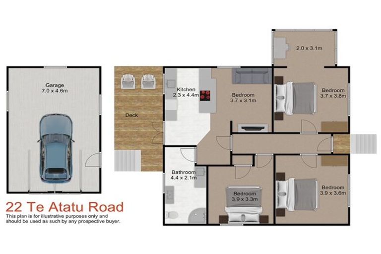 Photo of property in 22 Te Atatu Road, Te Atatu South, Auckland, 0610
