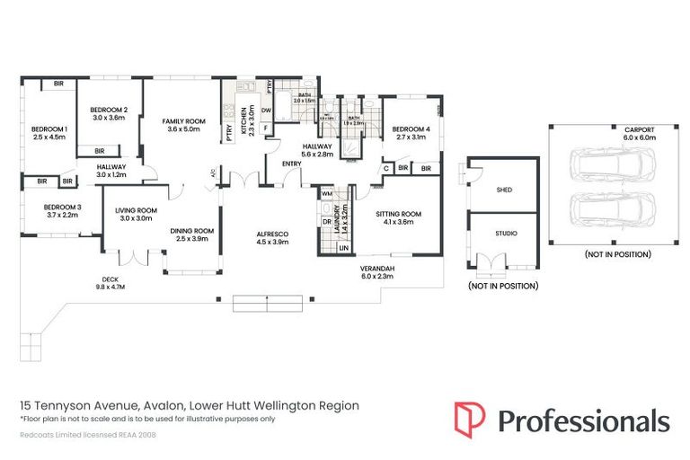 Photo of property in 15 Tennyson Avenue, Avalon, Lower Hutt, 5011