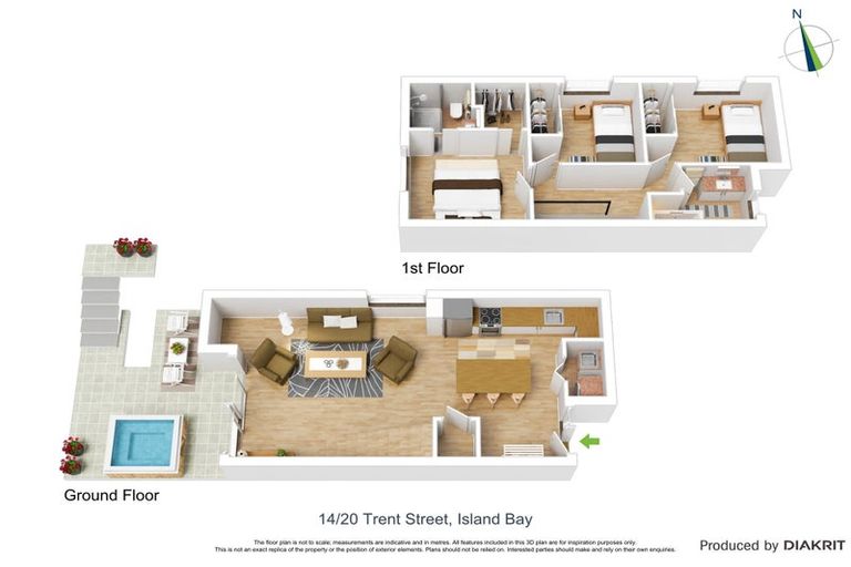 Photo of property in 14/20 Trent Street, Island Bay, Wellington, 6023