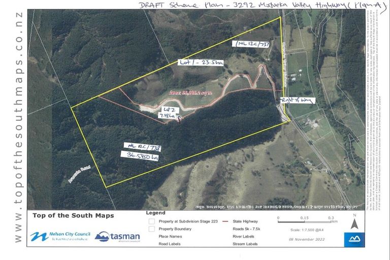 Photo of property in 3292 Motueka Valley Highway, Stanley Brook, Wakefield, 7096