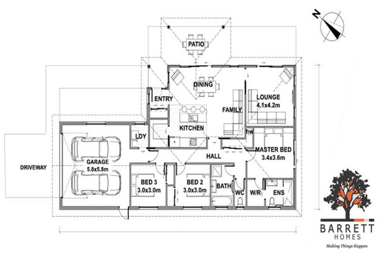 Photo of property in 43 Bush Haven Drive, Te Kamo, Whangarei, 0112