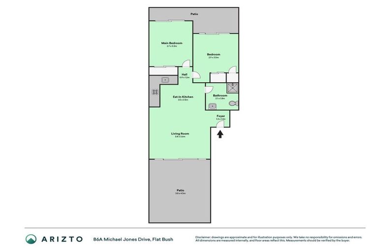 Photo of property in 86a Michael Jones Drive, Flat Bush, Auckland, 2019