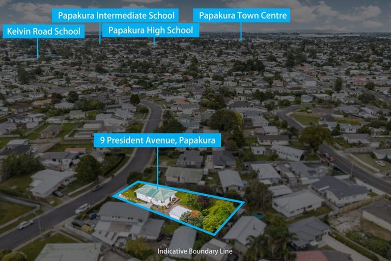 Photo of property in 9 President Avenue, Papakura, 2110