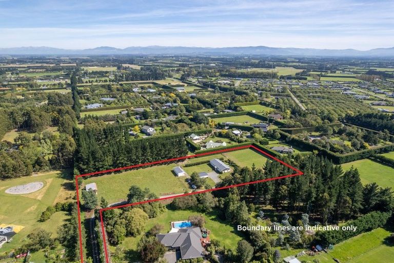Photo of property in 137 Mchughs Road, Swannanoa, Kaiapoi, 7692