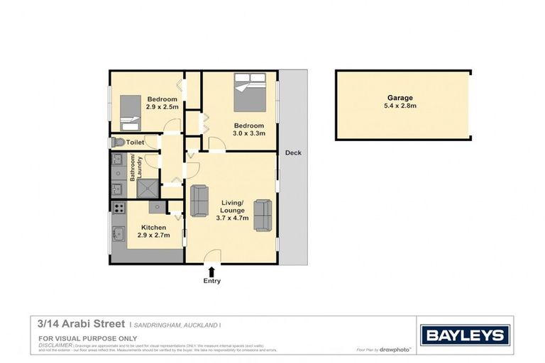 Photo of property in 3/14 Arabi Street, Sandringham, Auckland, 1041